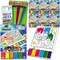 PJ Masks Paint with Water Party Favors Set Bundle with 6 PJ Masks Watercolor Painting Activity Books for Kids with Paintbrushes
